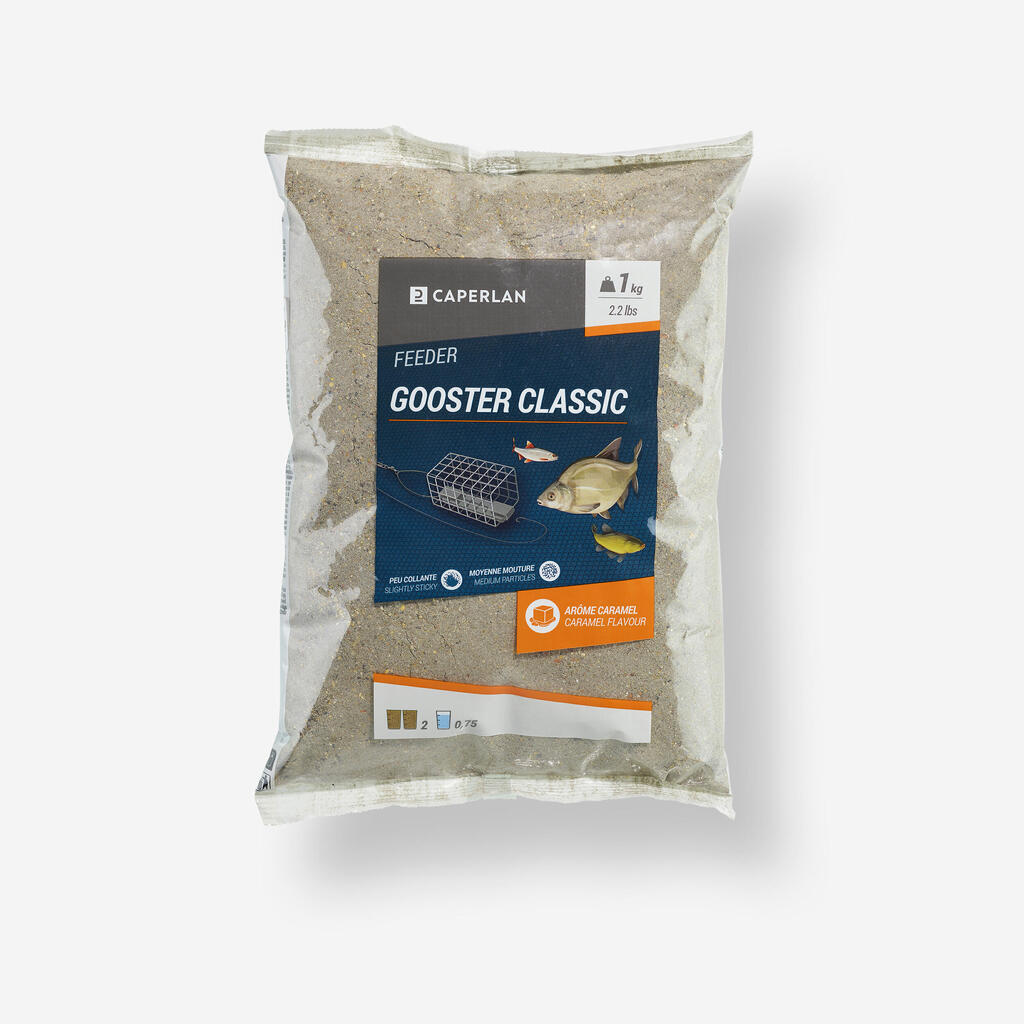 Vaba za ribolov s krmilnikom GOOSTER FEEDER ALL FISH (1 kg)