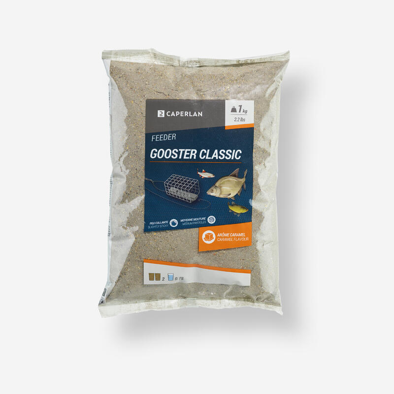 Návnada na lov všech druhů ryb na feeder Gooster Classic 1 kg