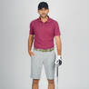 Men's Golf Short-Sleeved Polo Shirt Maroon