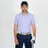 Men's Golf Short-Sleeved Polo Shirt Purple