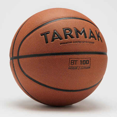 Krepšinio kamuolys „BT100“ vaikinams nuo 13 metų ir vyrams, 7 dydžio