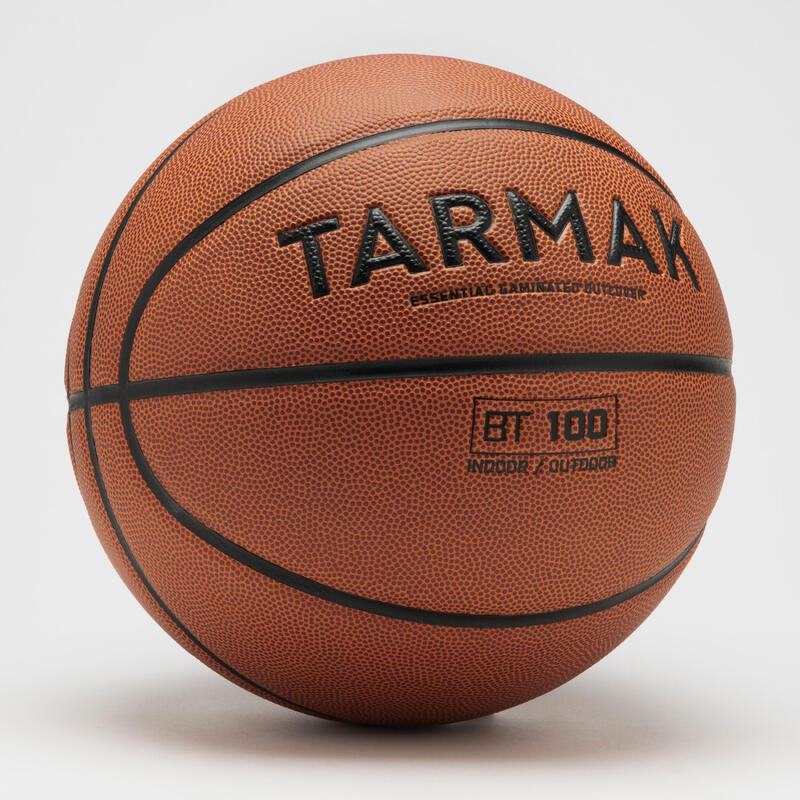 Bola de Basquetebol Rapaz a Partir dos 13 Anos BT100 T7 Laranja