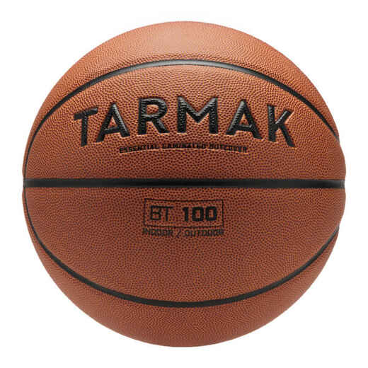 
      Size 7 Basketball BT100 for Men Ages 13 and Up - Orange
  
