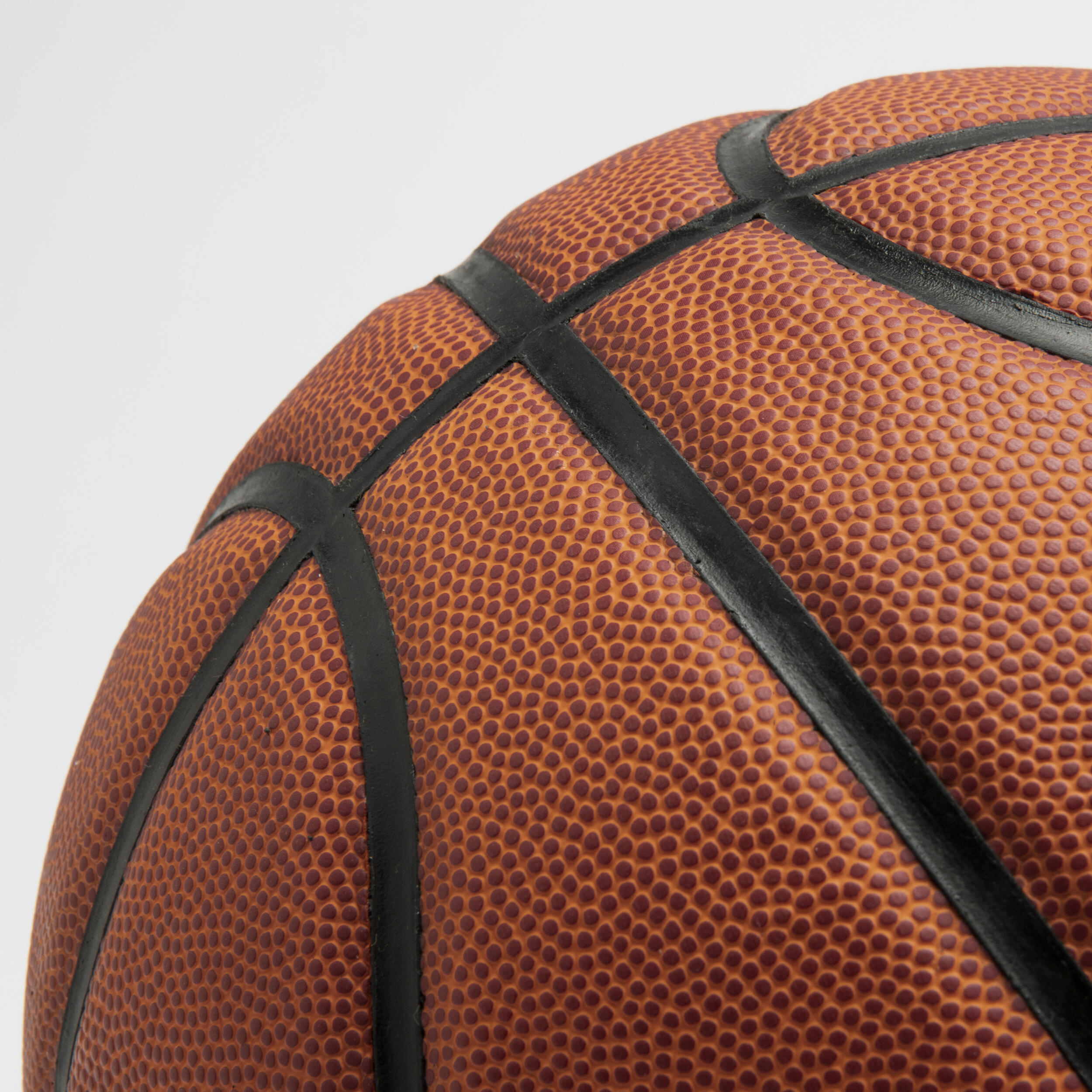 Basketbal BT100 Touch maat 6 bruin 6/7