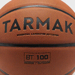 Ballon de basketball Taille 6 - BT100 Touch Marron