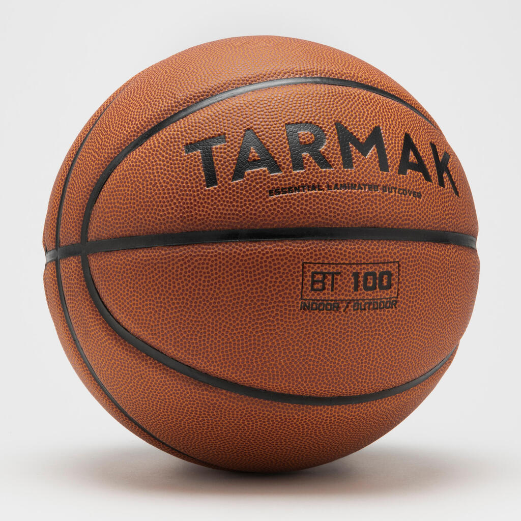 BALÓN DE BÁSQUETBOL BT100 TOUCH TALLA 6 CAFÉ