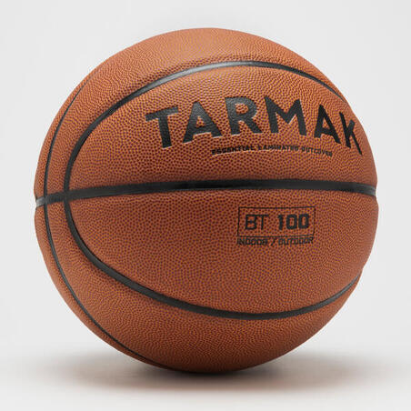 Ballon de basketball Taille 6 - BT100 Touch Marron