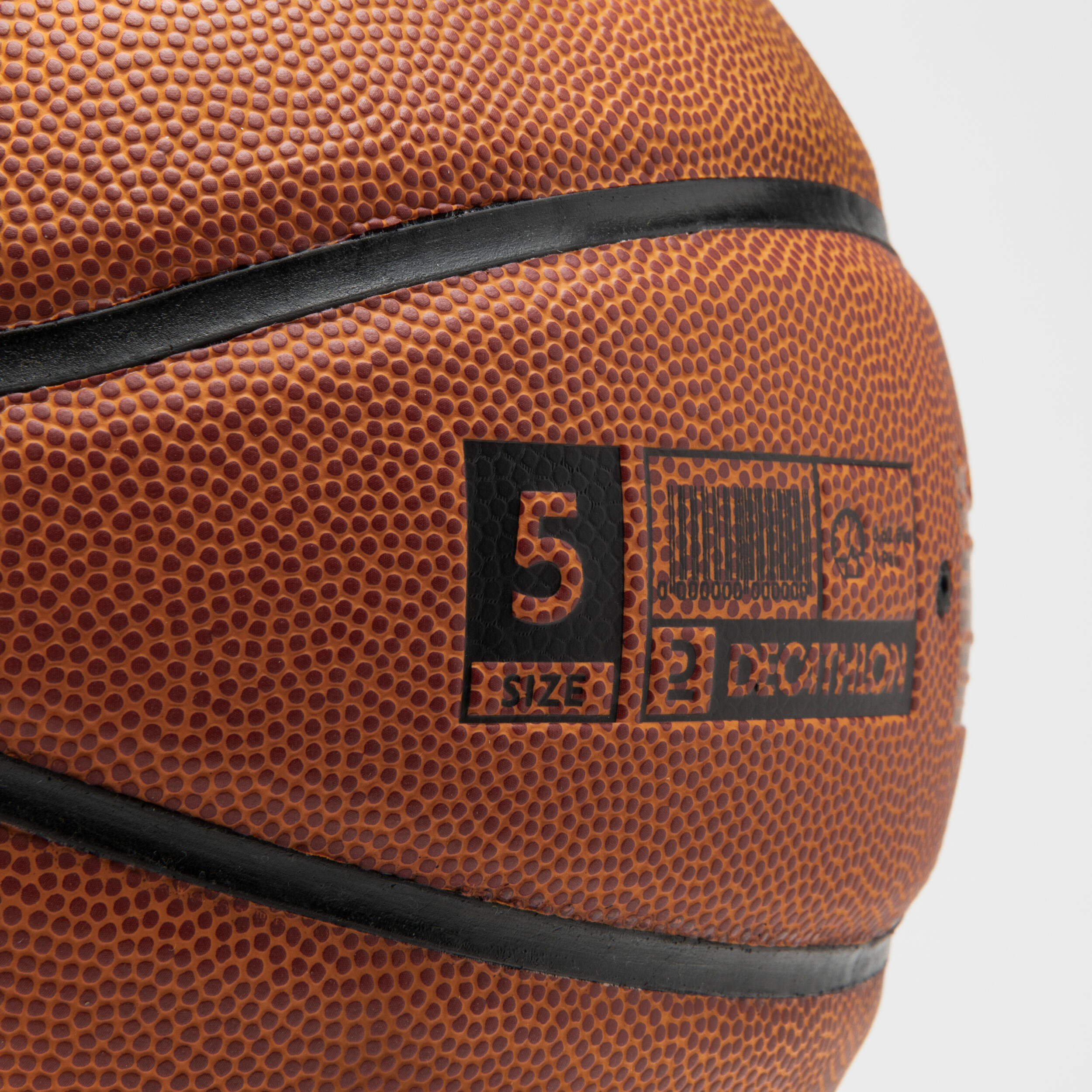 Ballon de basketball taille 5 - CONTROL CLUB BT100 marron 11/11