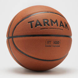 BT100 Kids' Size 5 Beginner Basketball, Under Age 10 - Orange