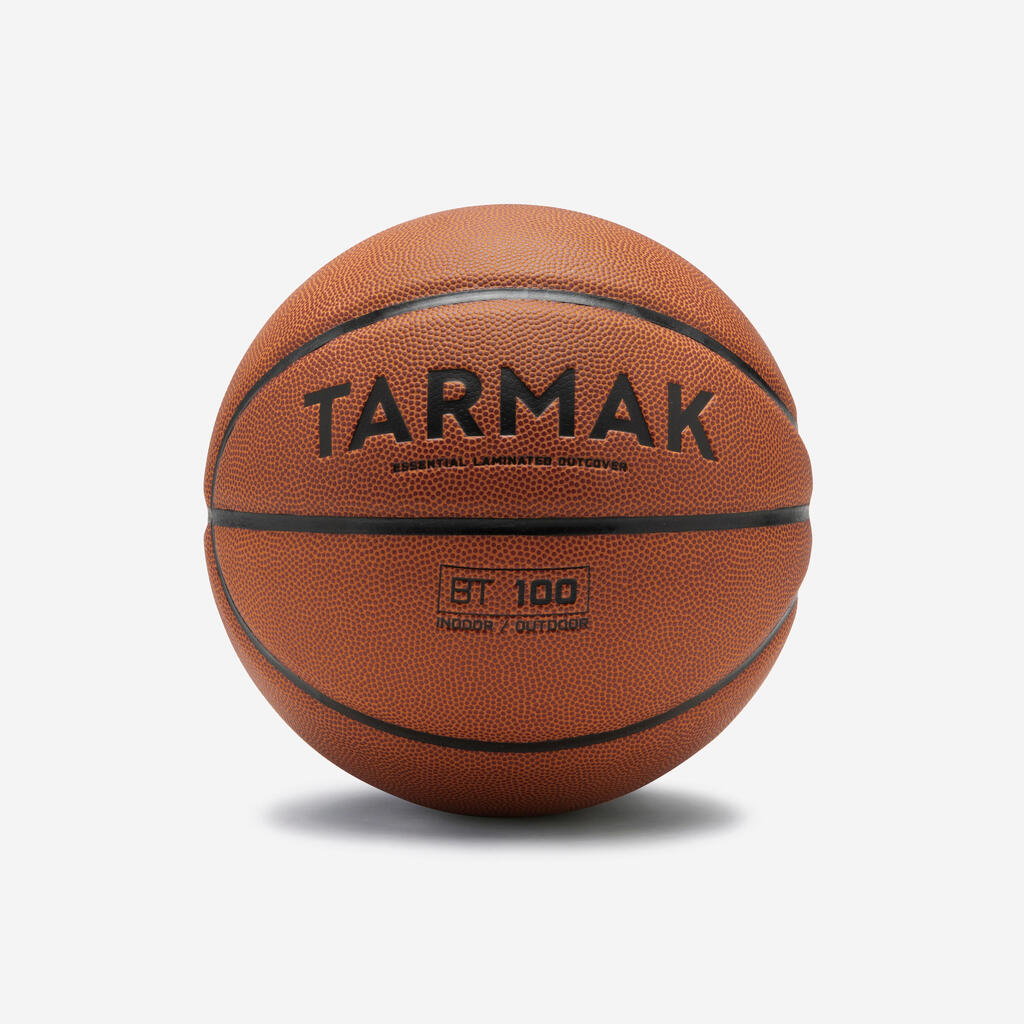 Detská basketbalová lopta BT100 veľkosť 5 do 10 rokov oranžová