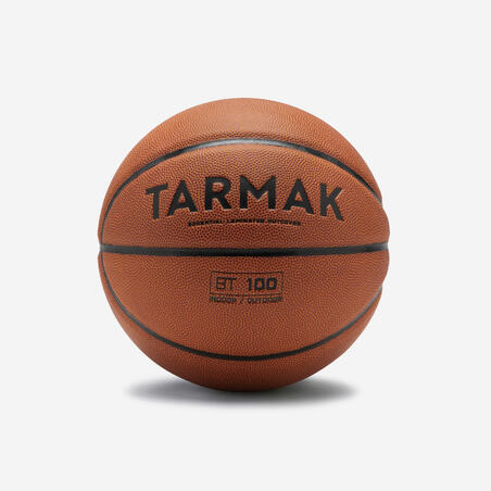 Баскетбольний м'яч BT100 розмір 5 для початківців до 10 років помаранчевий