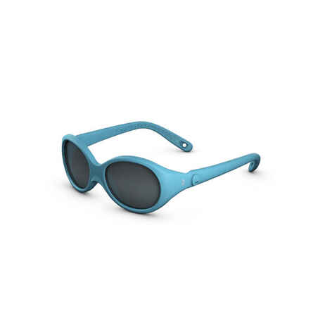 Modra pohodniška sončna očala MHB100 za malčke od 6 do 24 mesecev