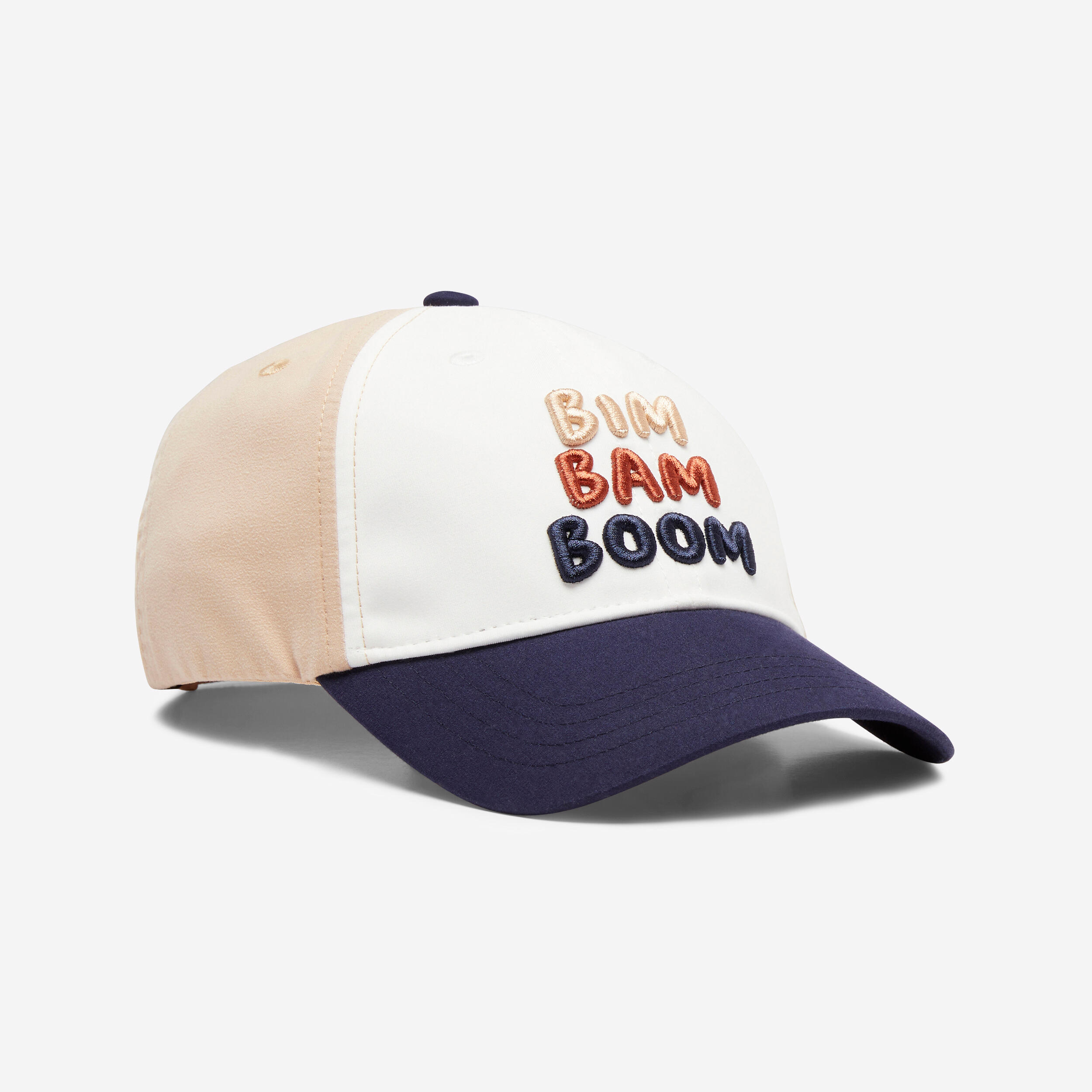 Domyos - Casquette Enfant Réglable - Casquette - Education Sportive Enfant - Beige-bleu - Taille Unique - Decathlon