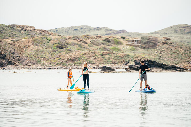 Pływanie z dziećmi na desce Stand Up Paddle 