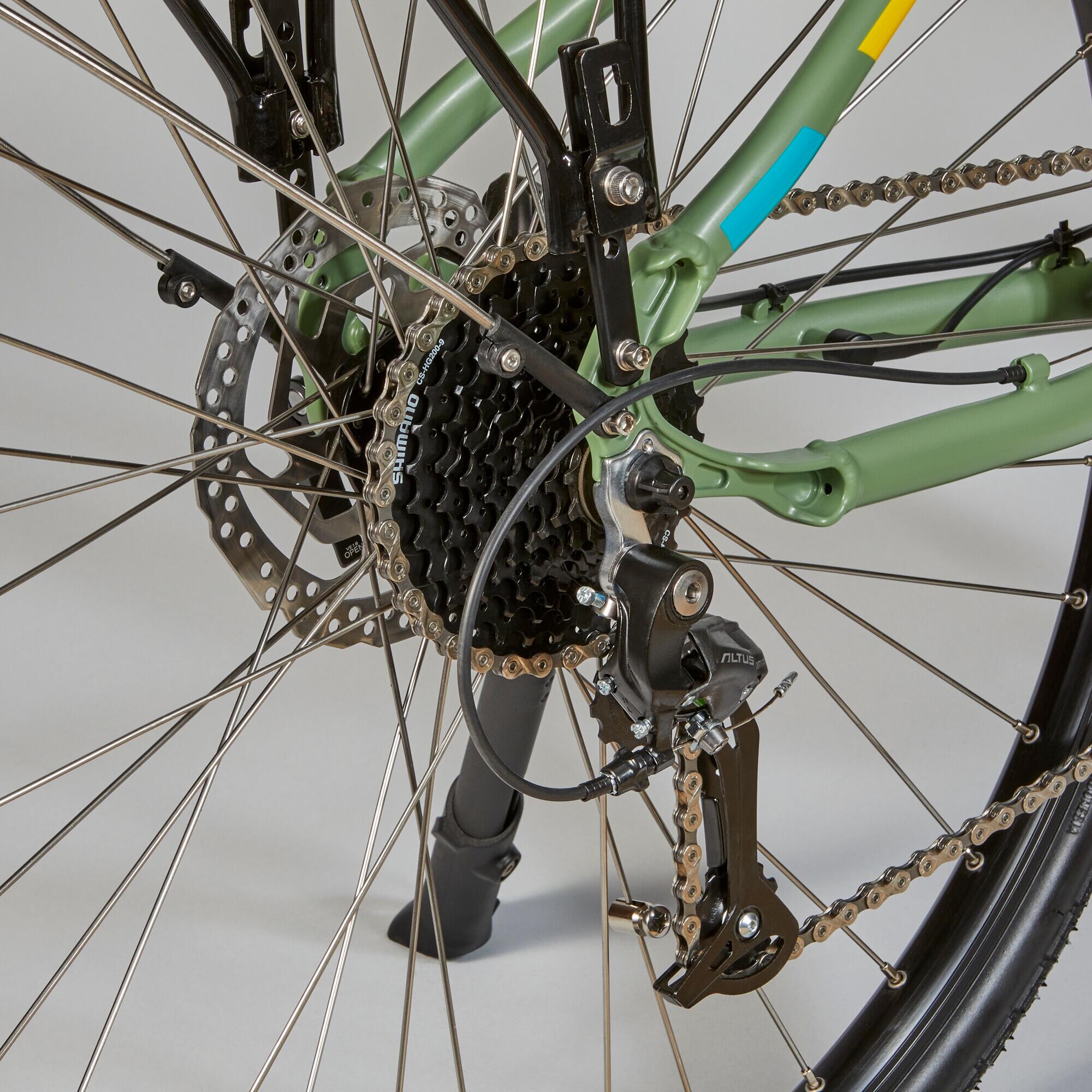 Vélo tout chemin électrique - NEOMOUV RAIPON 2 High Frame- Kaki 5/12