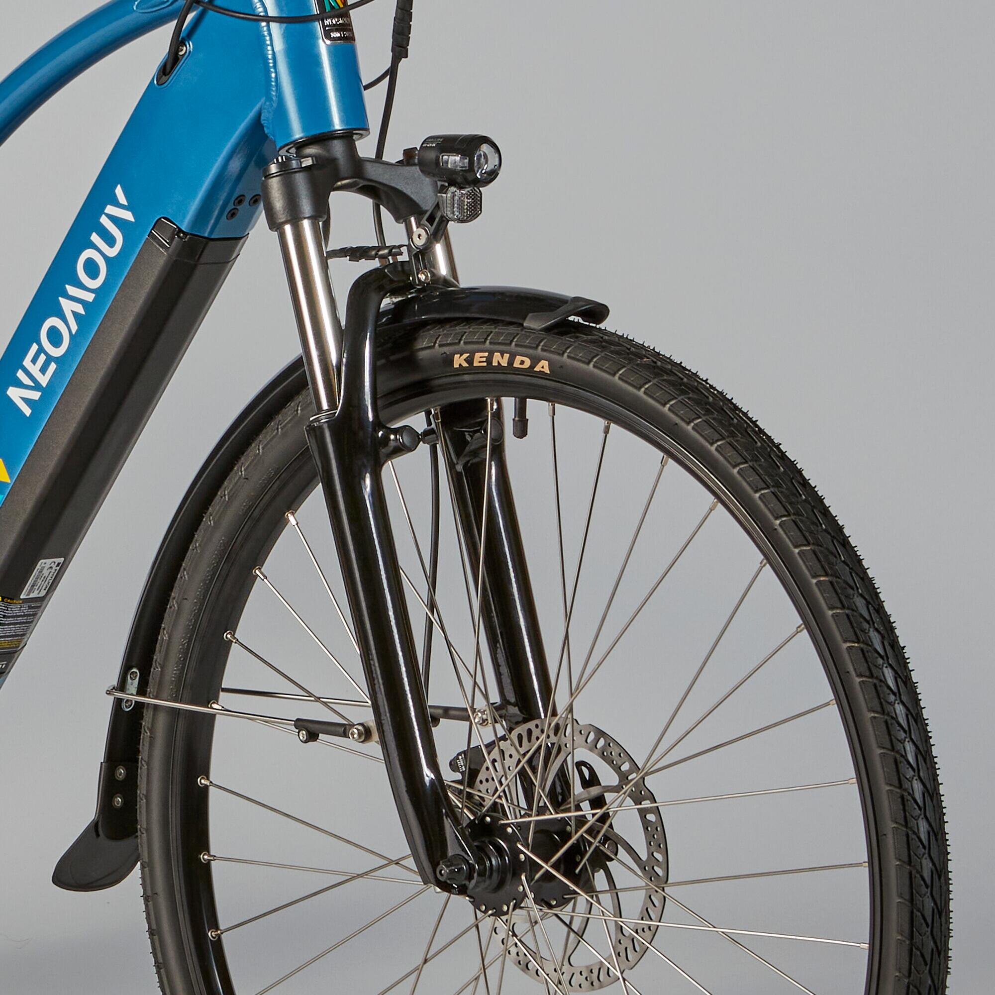 Vélo tout chemin électrique - NEOMOUV RAIPON - Bleu Métallisé 5/12