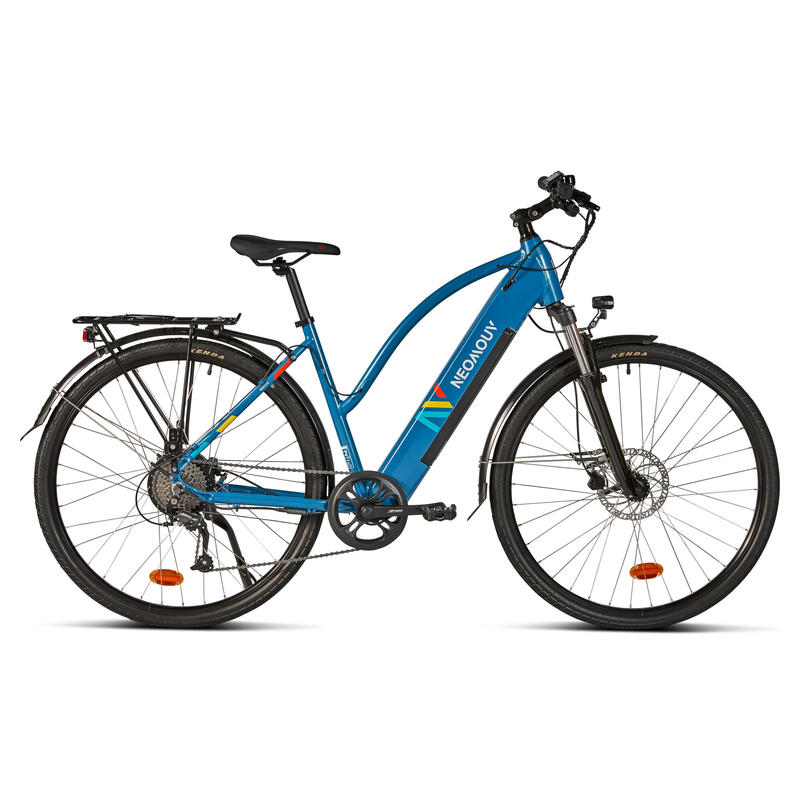 Vélo tout chemin électrique - NEOMOUV RAIPON - Bleu Métallisé