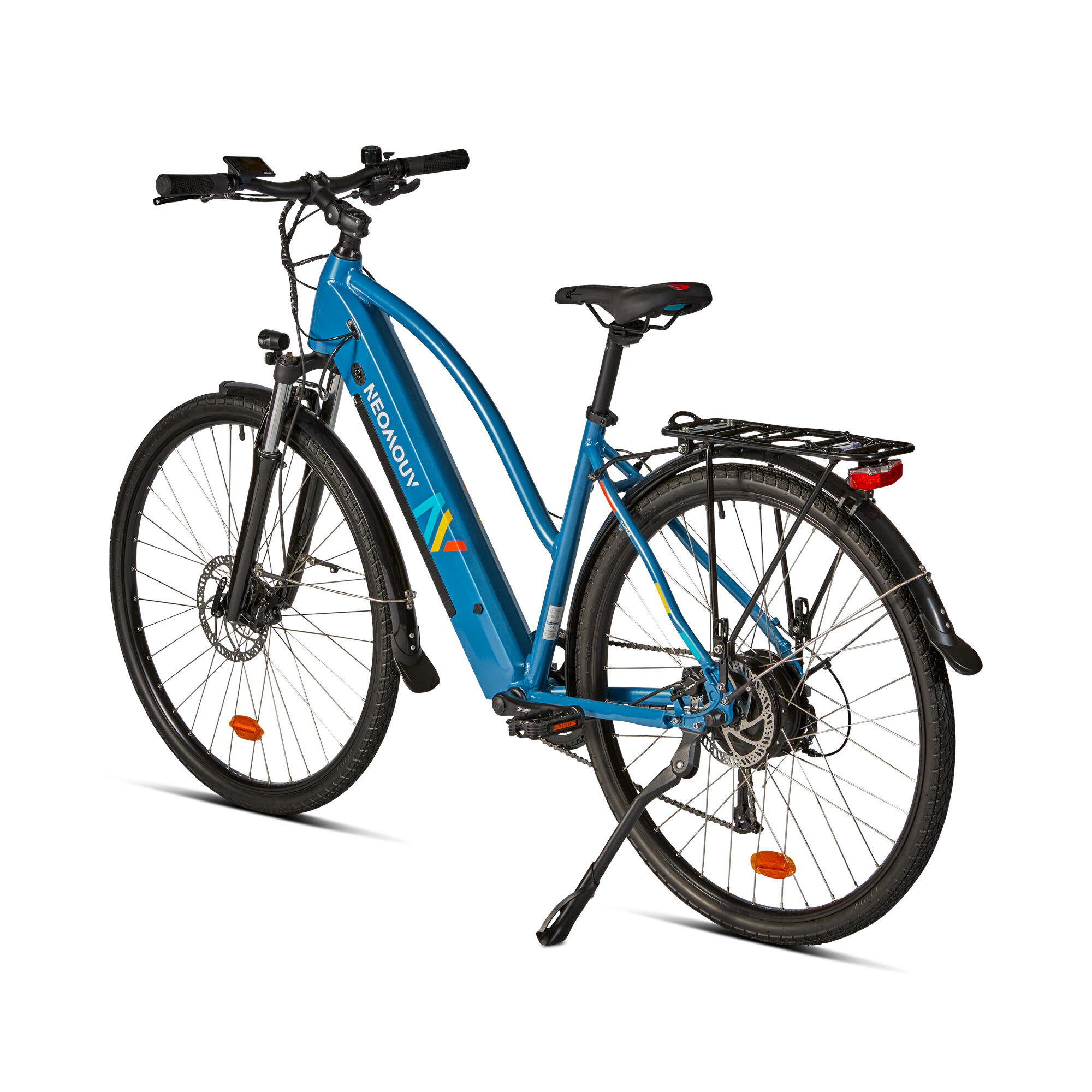 Vélo tout chemin électrique - NEOMOUV RAIPON - Bleu Métallisé 3/12