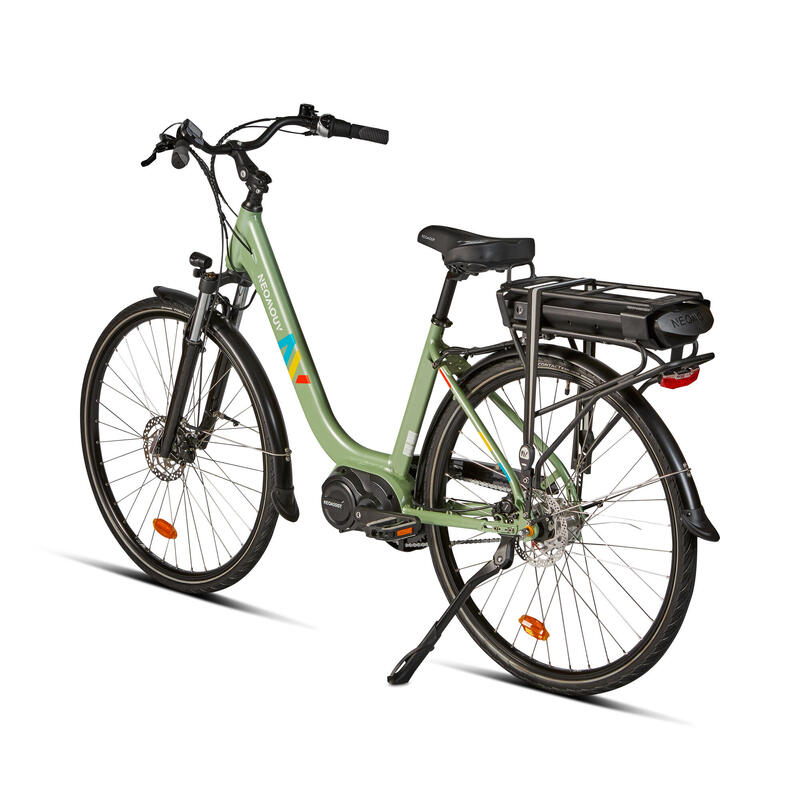 Vélo ville électrique - NEOMOUV Allegria 2 Hydraulique N7 - Vert