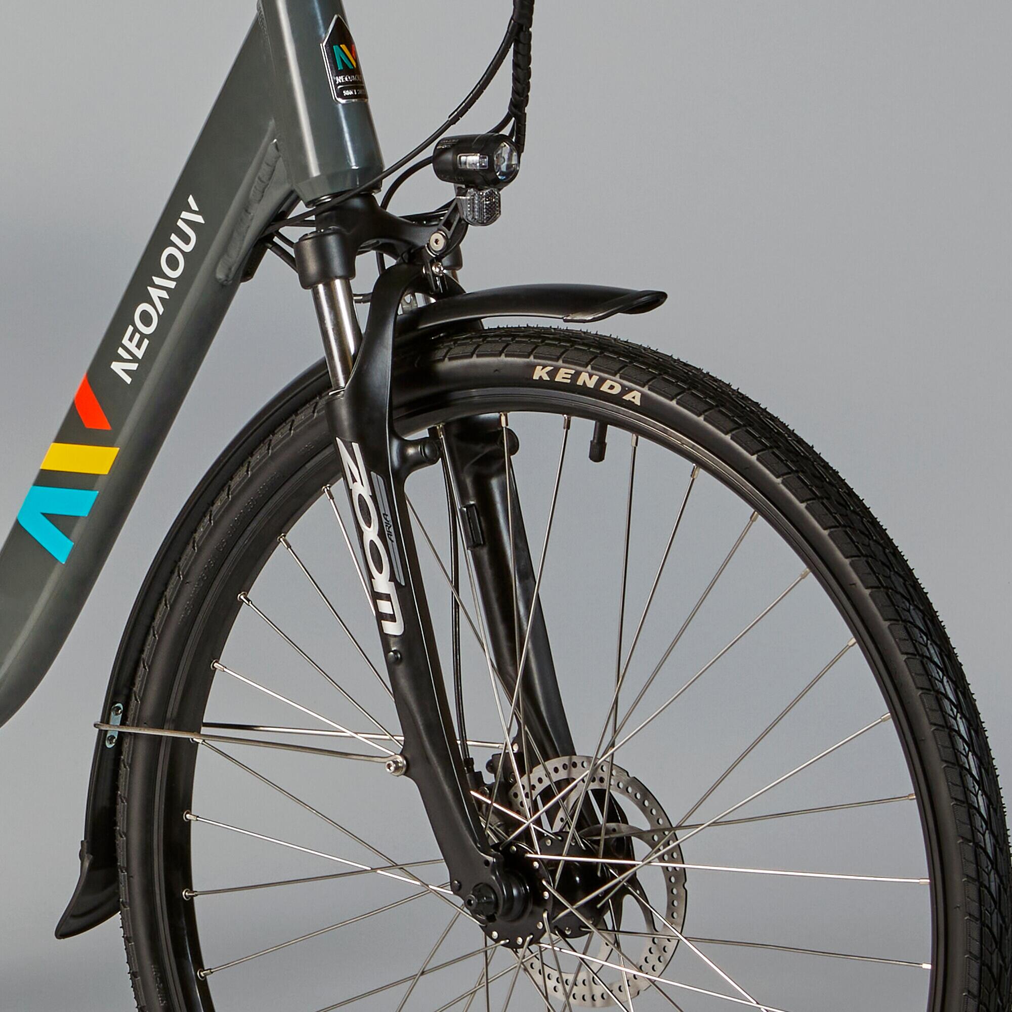Vélo ville électrique - NEOMOUV Allegria 2 Hydraulique - Graphite 4/19
