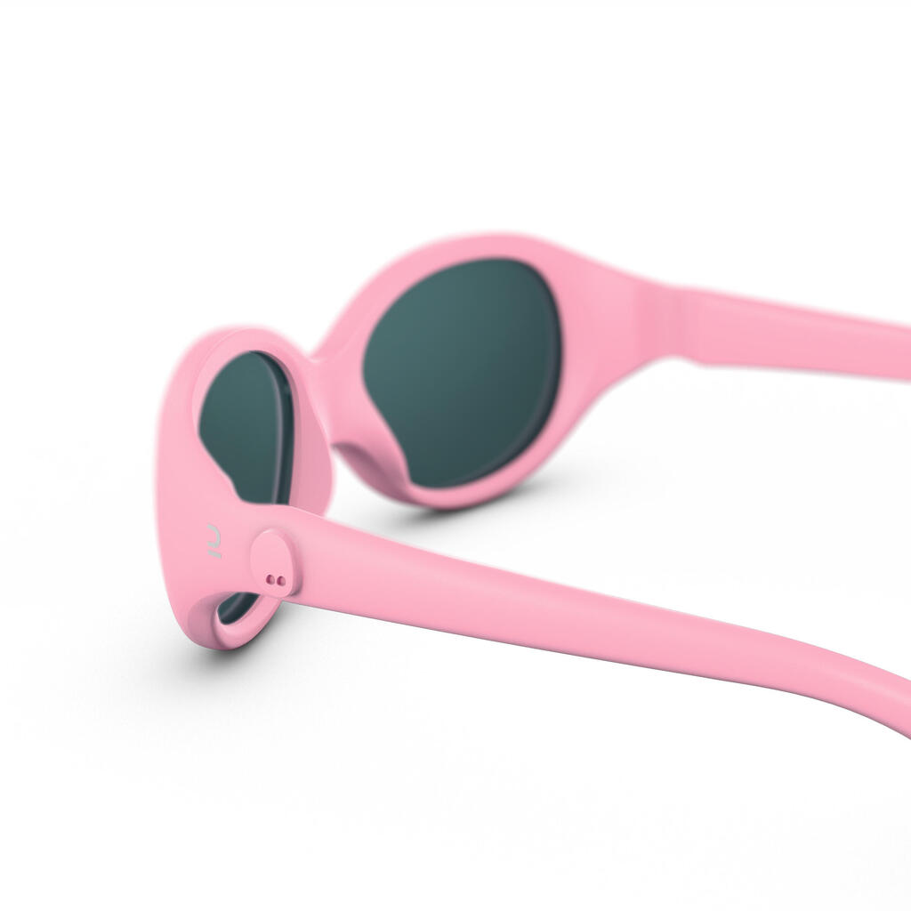 Sonnenbrille MH100 Baby 6–24 Monate Kategorie 4 pink