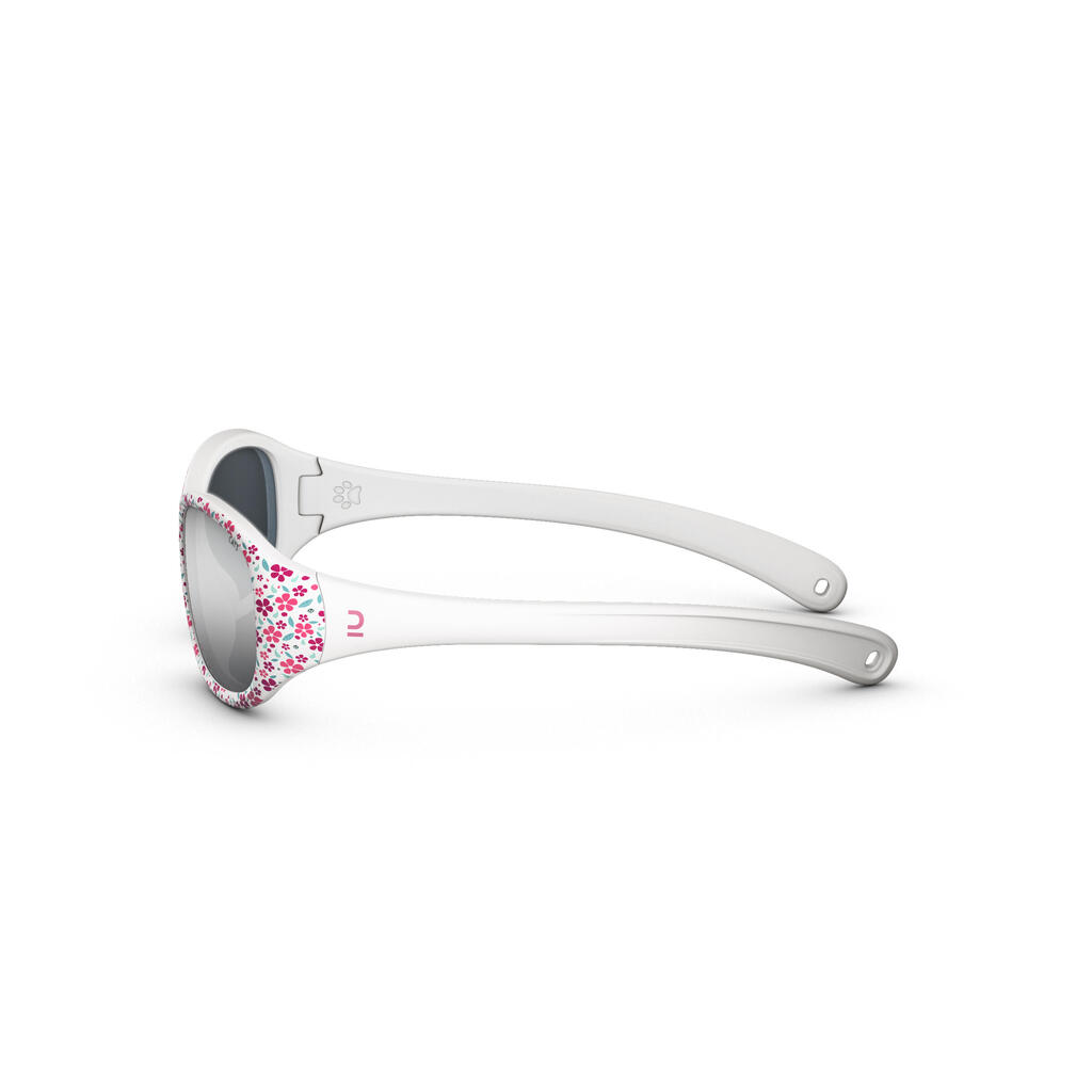 Lunettes de soleil randonnée - MH K120 - enfant 2-4 ans - catégorie 4 bleu rouge