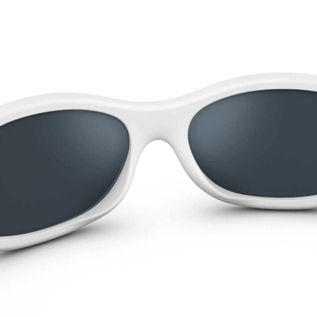 Lunettes de soleil randonnée - MH K120 - enfant 2-4 ans - catégorie 4 bleu rouge