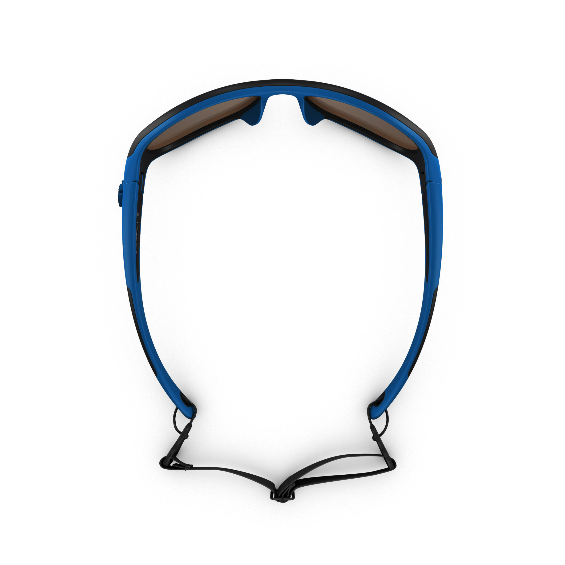 Kids’ Hiking Category 4 Sunglasses – MH K 500 Black/Blue - QUECHUA