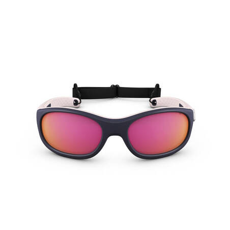 Kacamata Hitam Pendaki Anak-Anak- MH K140 - usia 4-6 - kategori 4 pink biru