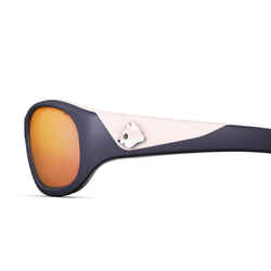 Hiking sunglasses - MH K500 - Children’s age 4-6 - category 4 pink blue