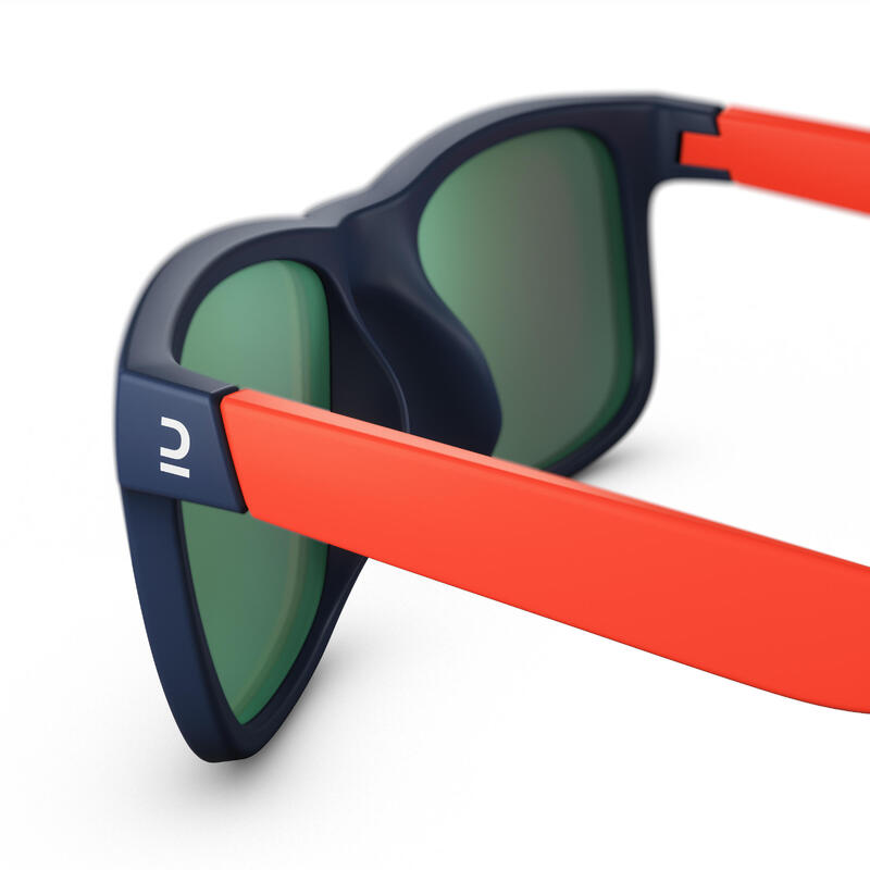 Sonnenbrille Wandern MH T140 Kinder ab 10 Jahren Kategorie 3 orange