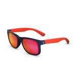 Teen hiking sunglasses mh t140 cat 3  orange/ blue (10+ yrs)