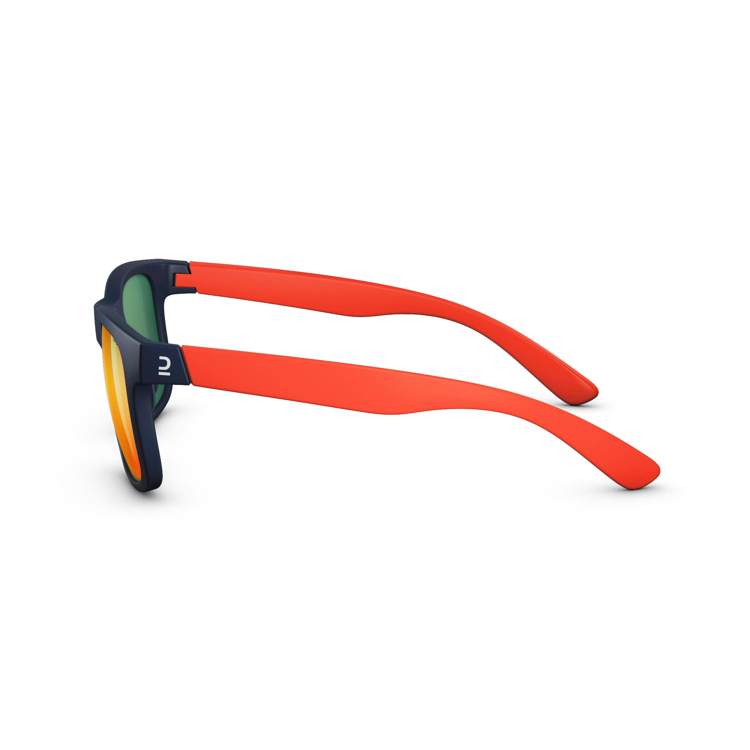Teen Hiking Sunglasses MH T140 Cat 3  Orange/ Blue (10+ Yrs) -  3