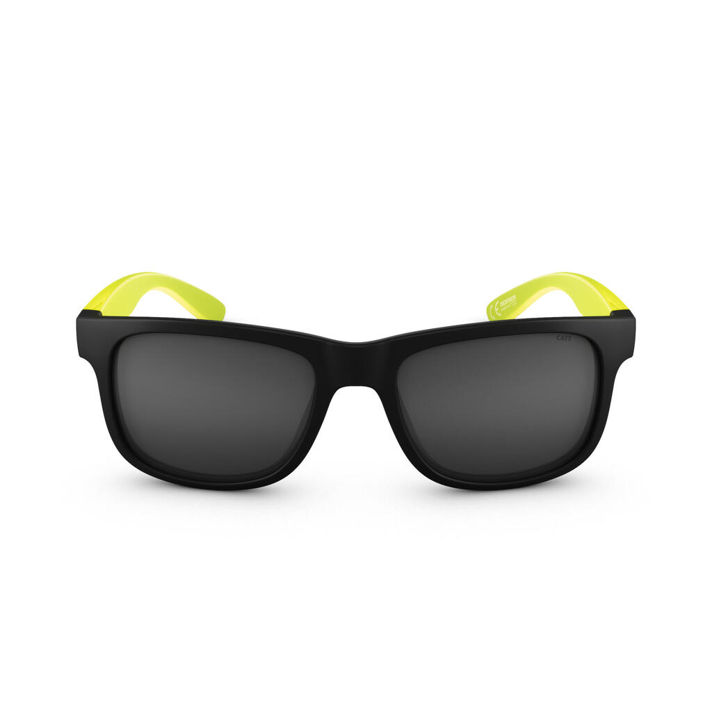 Kids' Hiking Sunglasses MH T140 Age 10+ Category 3 - yellow