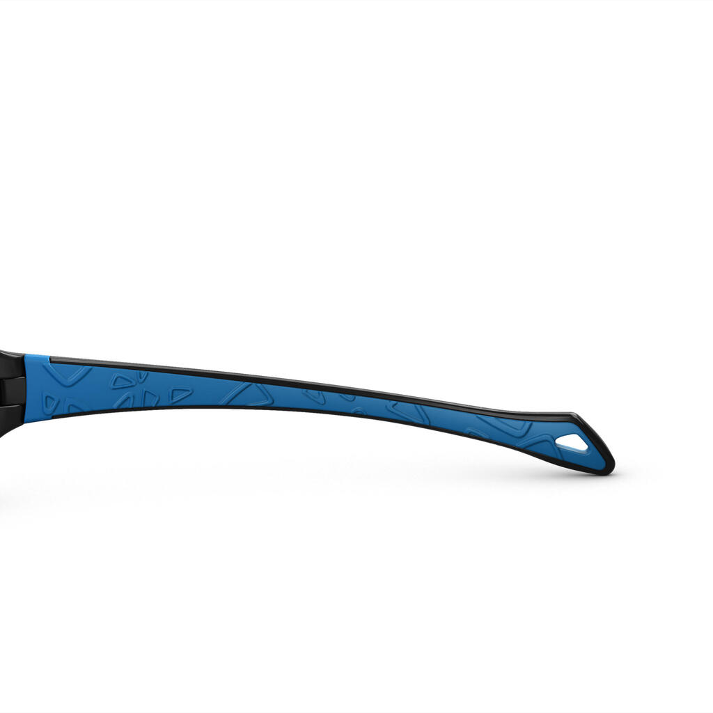 Sonnenbrille MH T500 Wandern polarisierend Kinder 6–10 Jahre Kategorie 4 blau