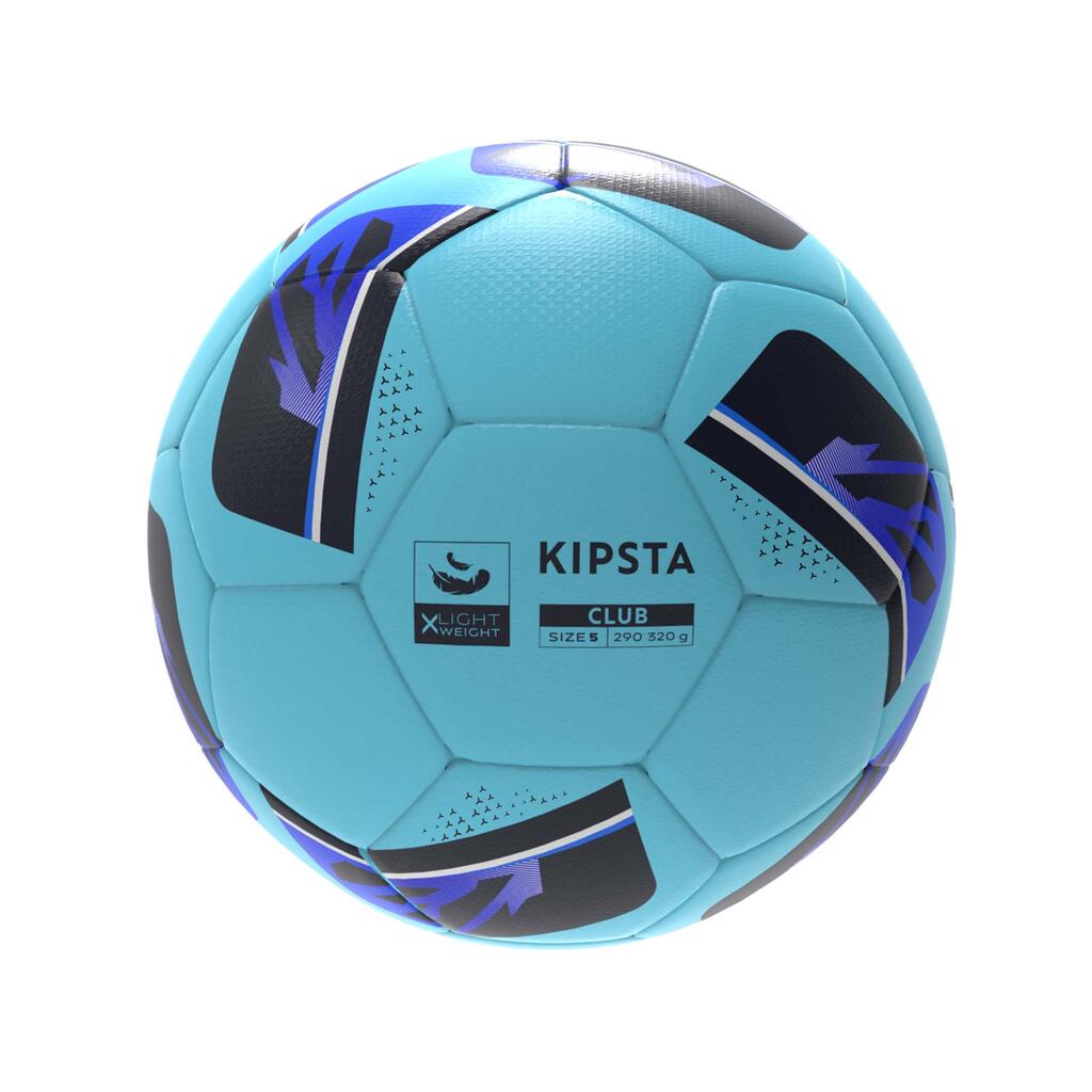 Futbalová lopta Hybride Club Ball X-Light veľkosť 5 biela