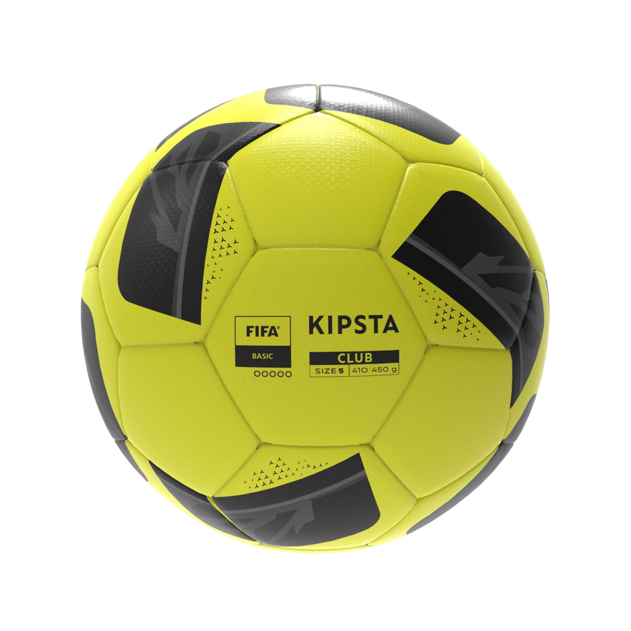 Ballon de football Hybride FIFA BASIC CLUB BALL taille 5 jaune 10/11