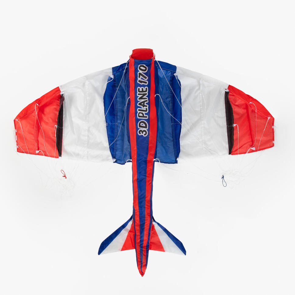 Bestuurbare vlieger met handvatten voor kinderen 3D Plane 170 ORAO