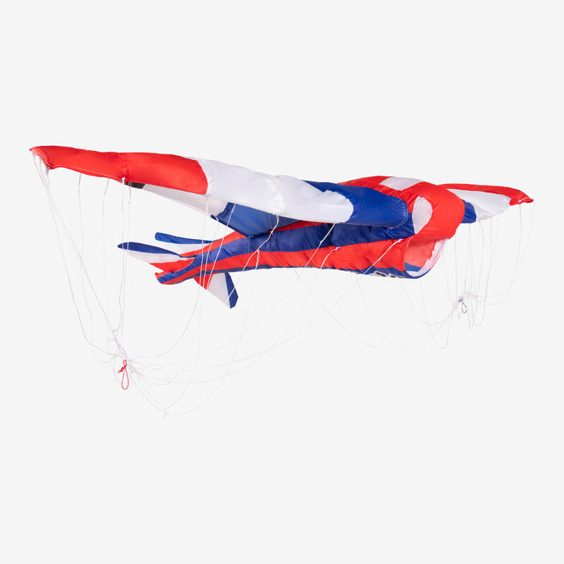 Lenkdrachen für Kinder mit Griffen 3D Plane 170