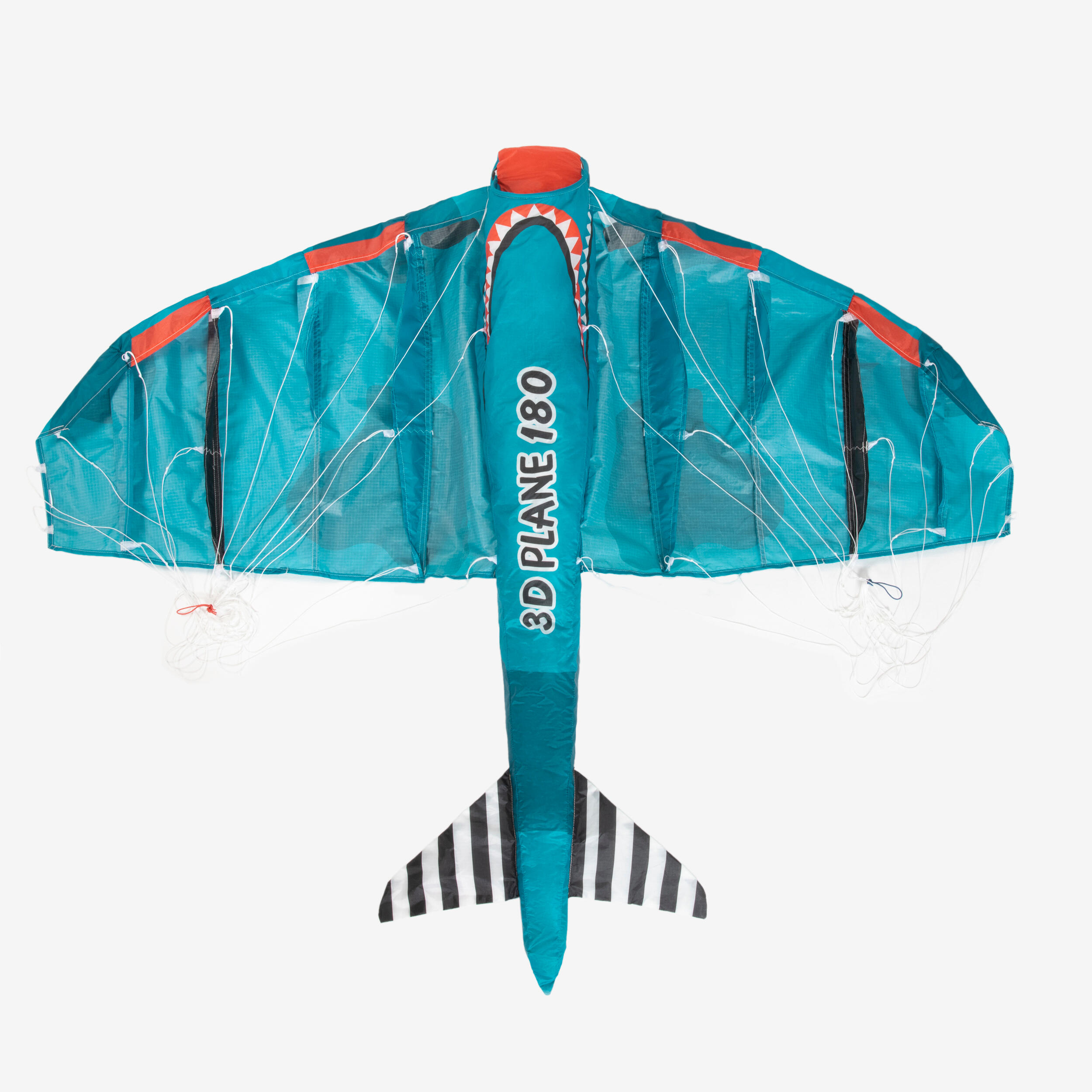 STUNT KITE "3D PLANE 180" for kids - with bar 4/6