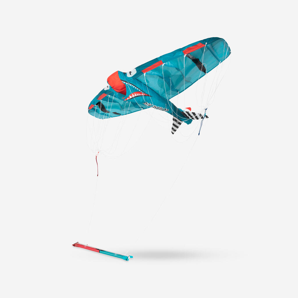 Cerf- volant pilotable "3d plane 180" pour enfants - avec barre