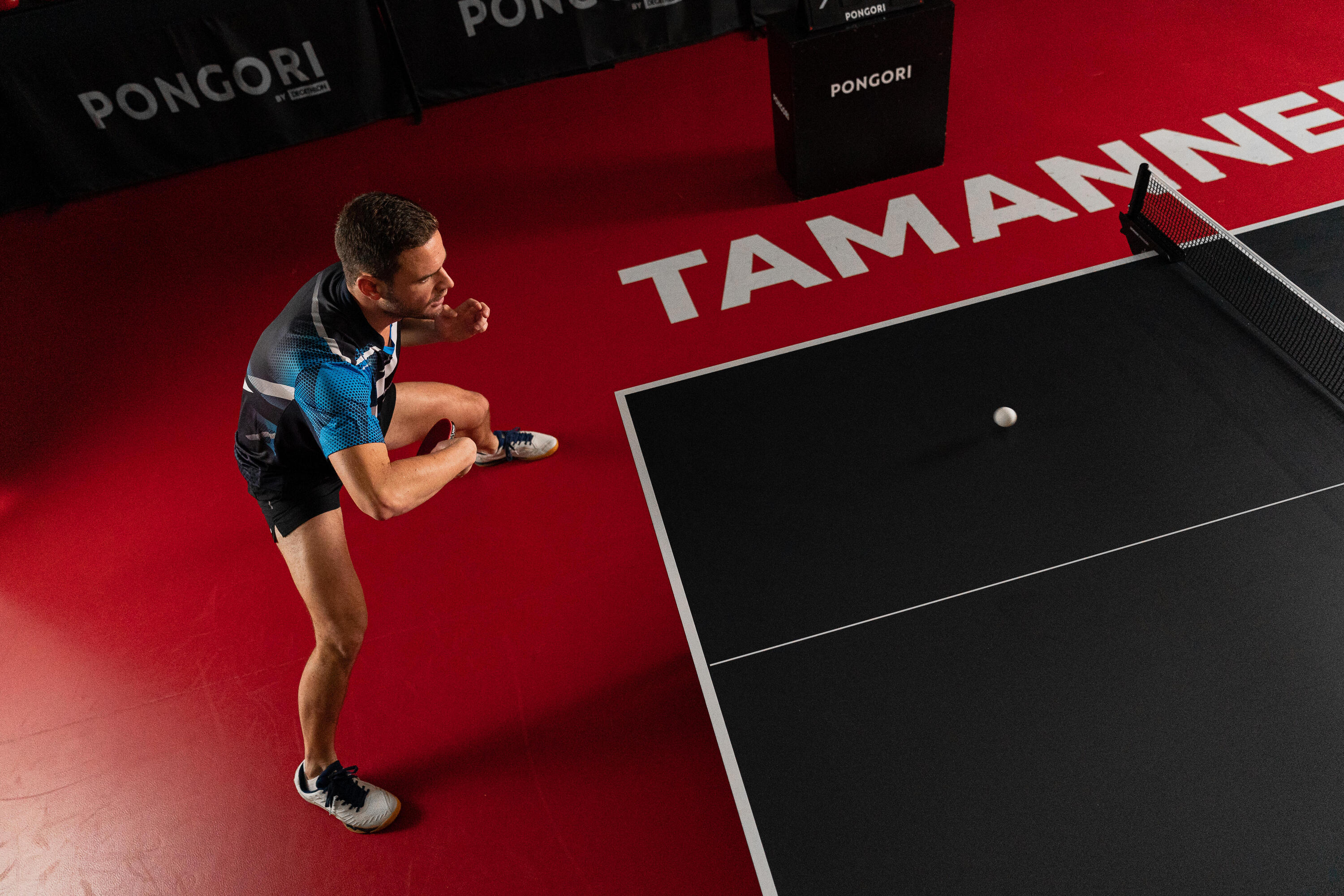 BALLES DE TENNIS DE TABLE TTB 900C 40+ 3* X4 BLANCHES 8/10