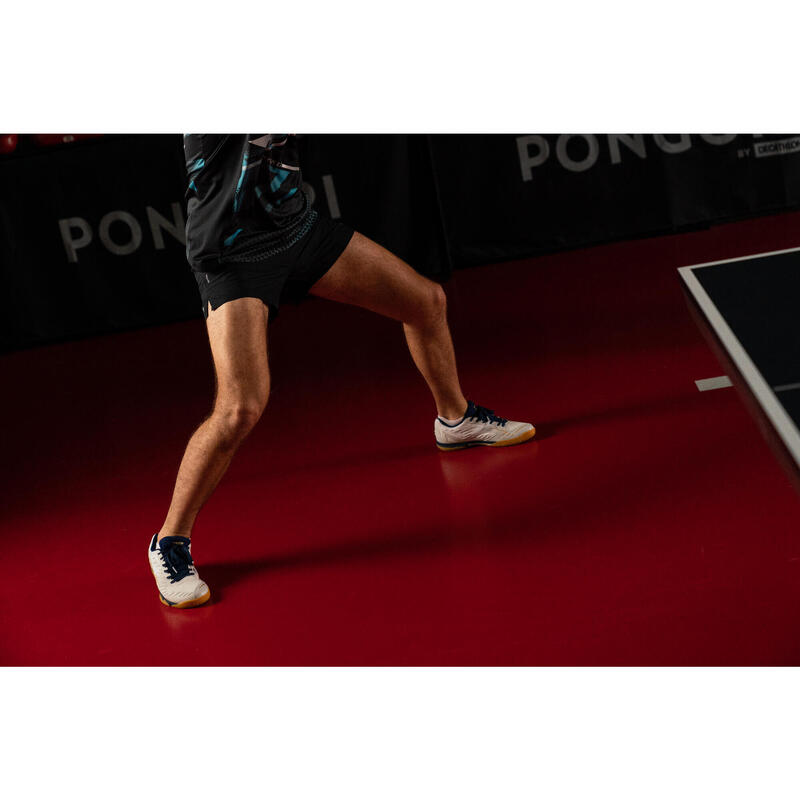 Chaussures de tennis de table TTS 900 blanc or