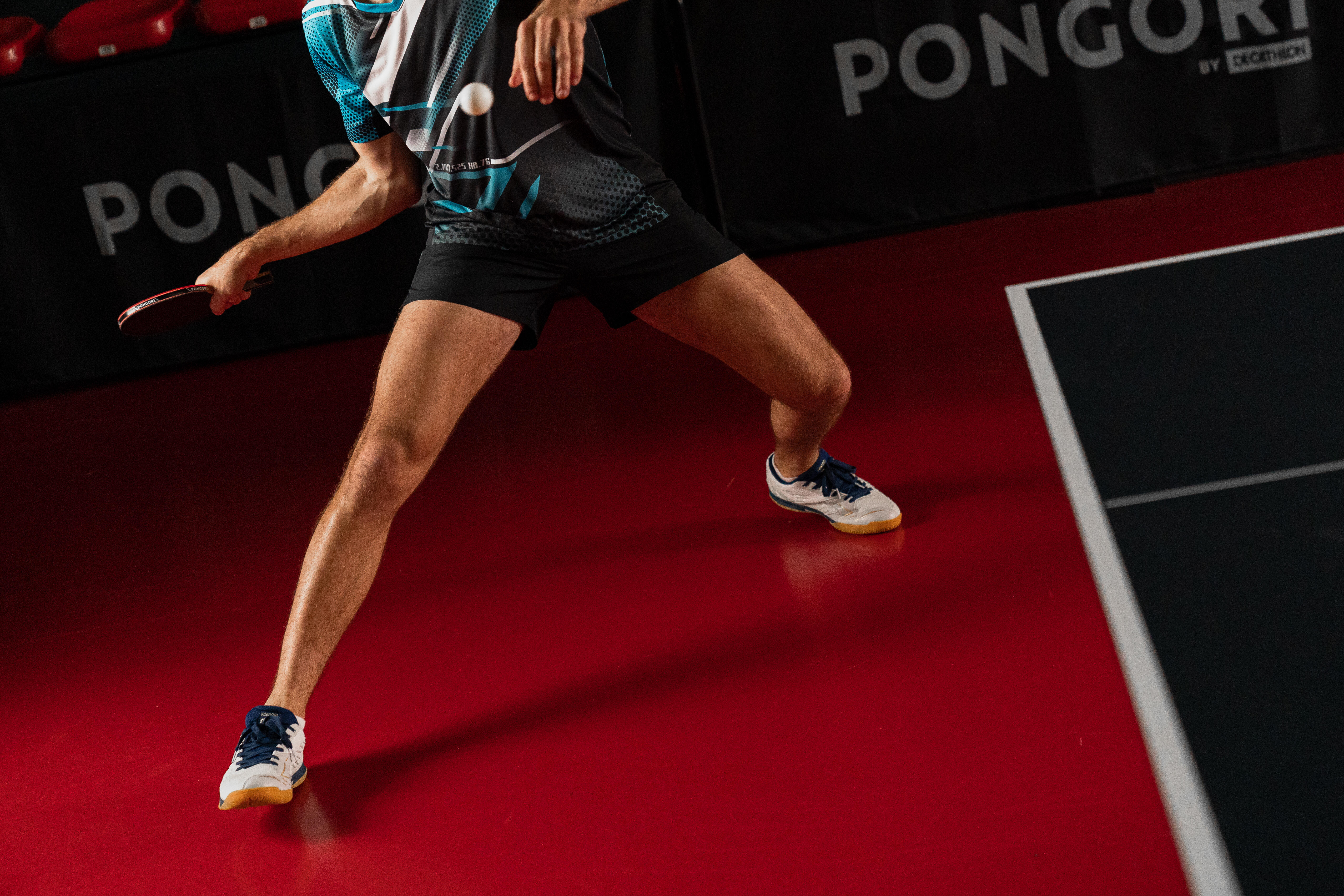 Table Tennis Balls TTB 900C 40+ 3* x 4 - White - PONGORI