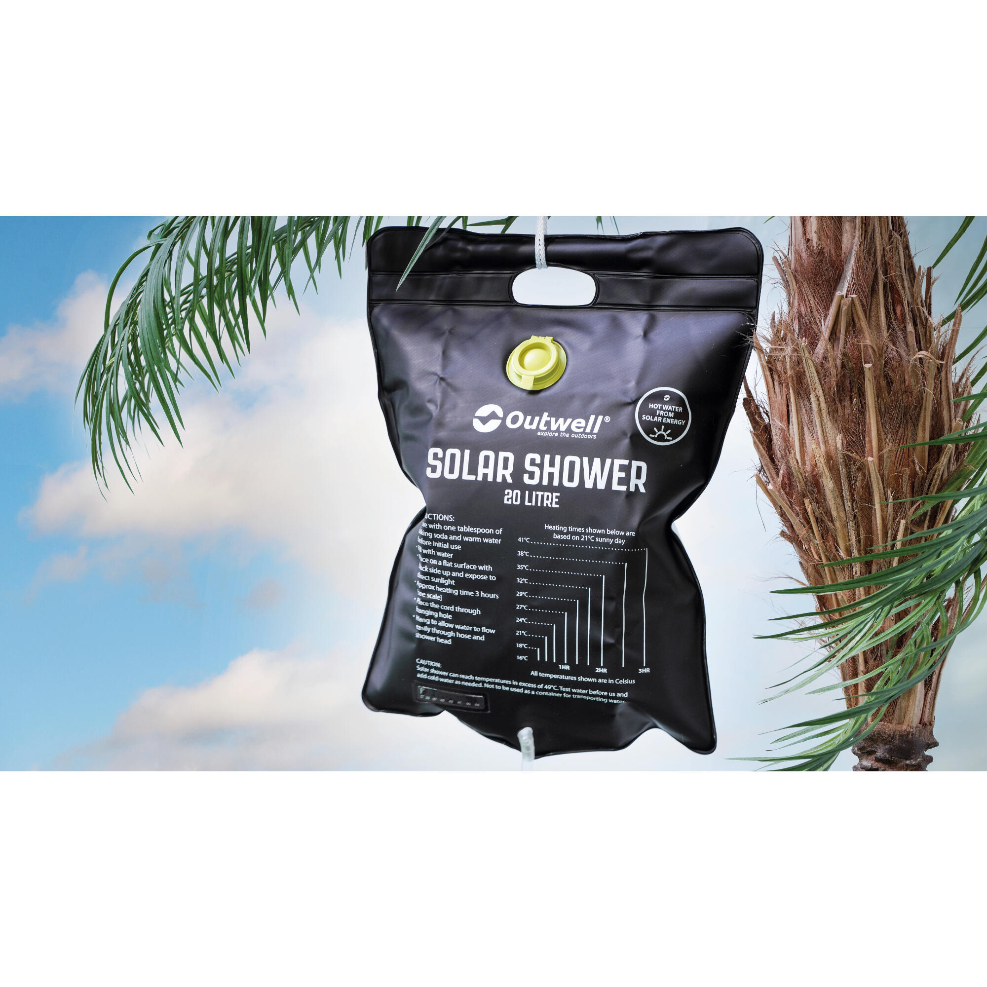 Solardusche 20 L Camping - Outwell Solar Shower 2/2