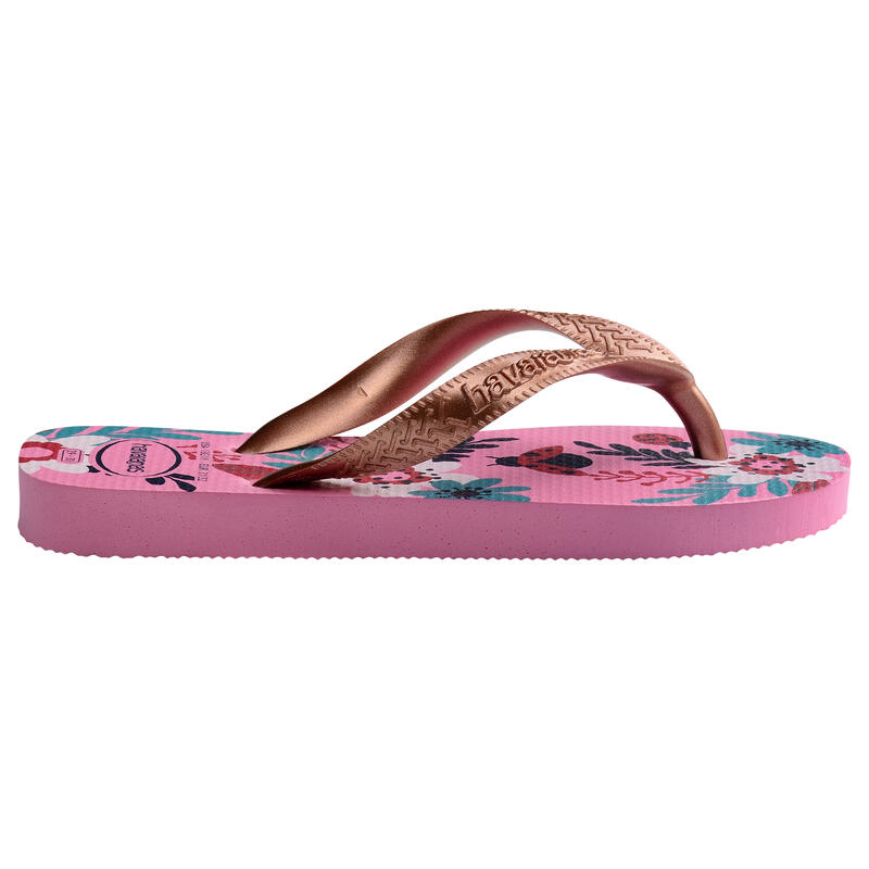 Chancla Havaiana pink lemonade kids