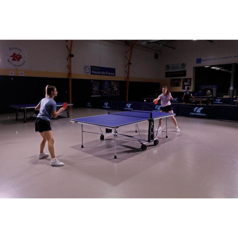 TABLE DE TENNIS TABLE CORNILLEAU 100 INDOOR - BLEU