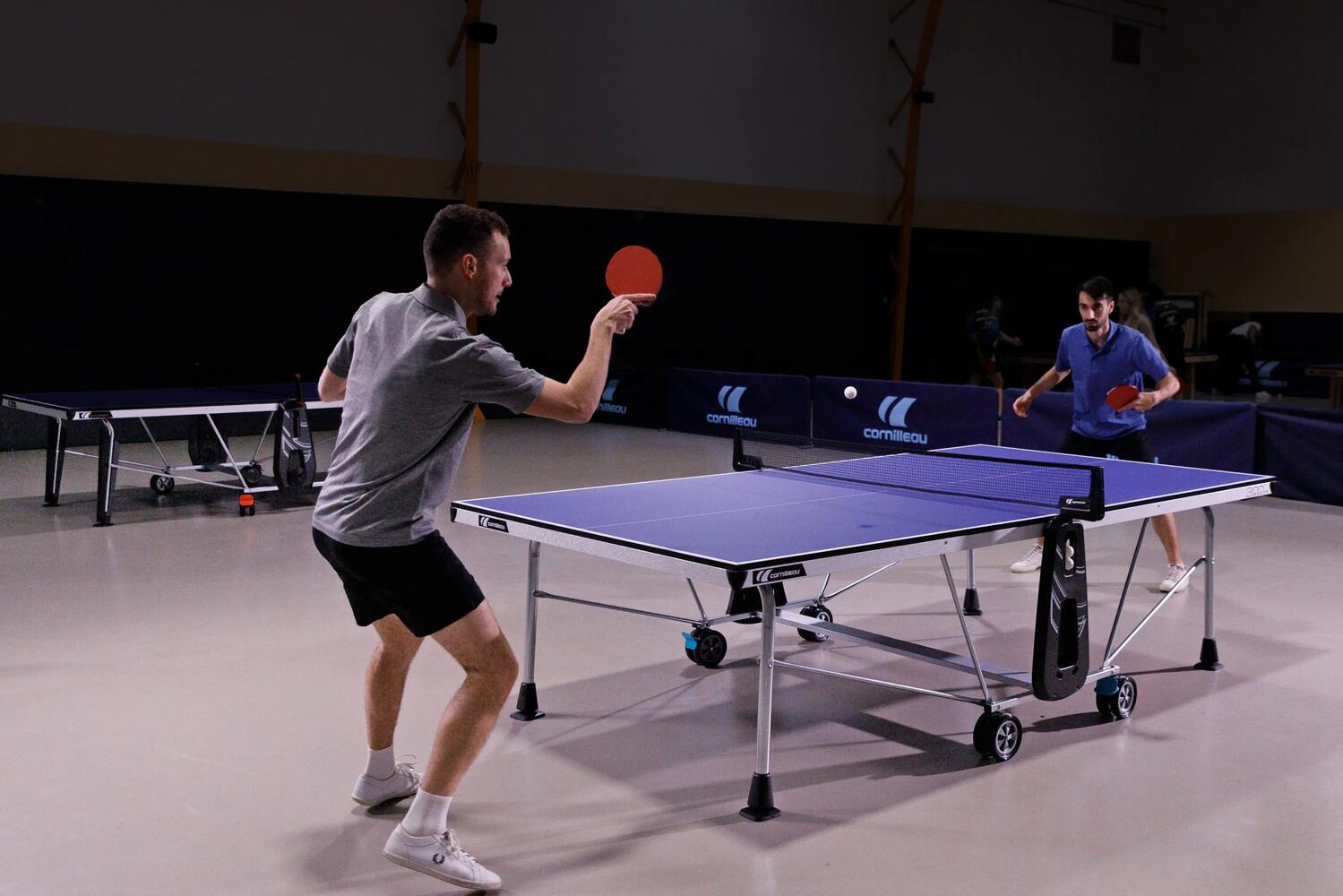 Jugadores de pingpong