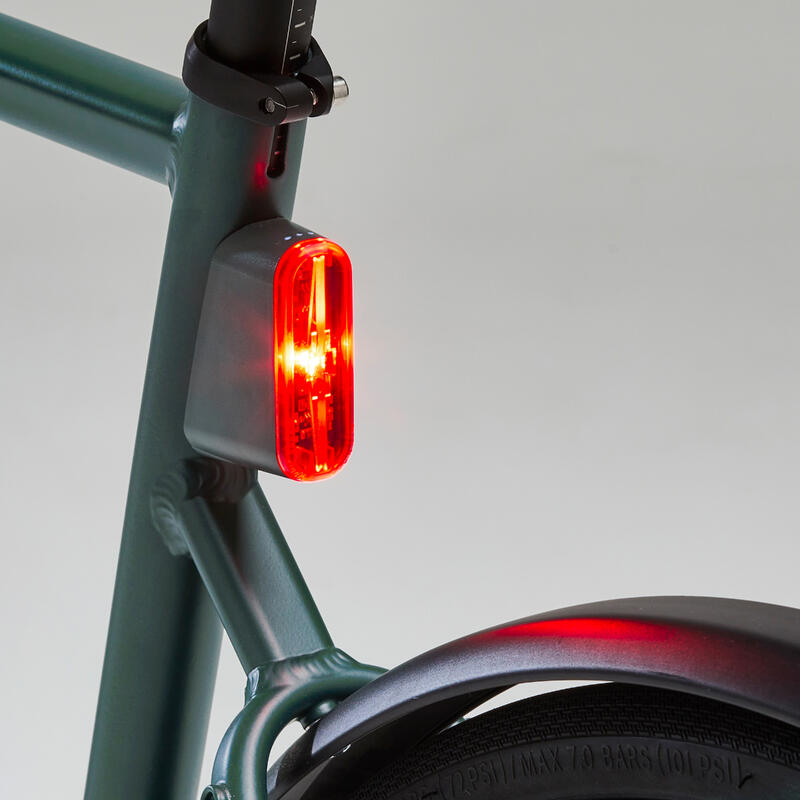 Bicicletă de oraș Elops Speed 900 verde