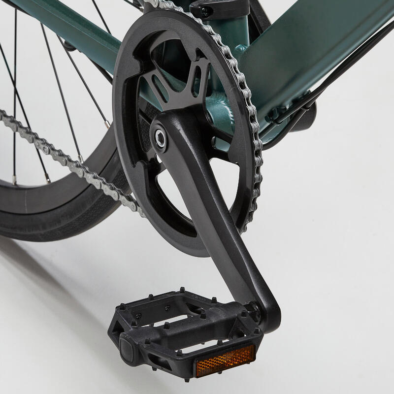Bicicletă de oraș Elops Speed 900 verde